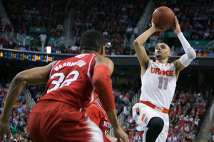 Tyler Ennis and the Orange are a No. 3 seed in the NCAA Tournament. SU will look to make a deep Tournament run despite a difficult region. 