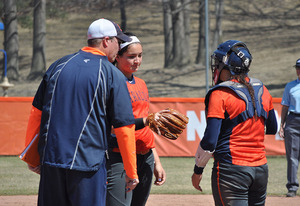 Mike Bosch was the only coach left on Syracuse's staff after former head coach Leigh Ross left SU. He was named head coach in August. 