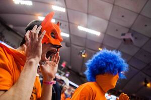 Otto's Army president Johnny Oliver leads the student section at football and basketball games. See what he has in store for Otto's Army this year. 