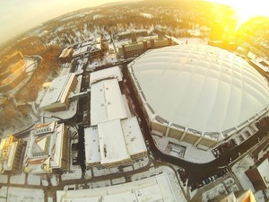 Syracuse's Carrier, built 1980, is the flagship venue for SU Athletics, but there are several other facilities you could frequent during your time on campus. 