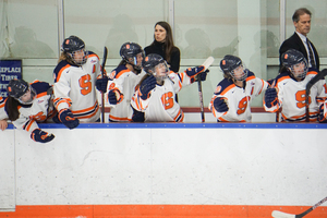 Syracuse romped against RIT on Friday behind seven different goalscorers.