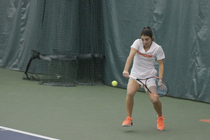 Miranda Ramirez has excelled with her backhand this season.