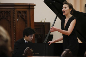 Pianist Dan Sato and soprano Rachel Doehring created a program of songs that centers around the theme of devotion.