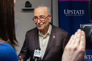 Senator Charles Schumer presented a letter asking for preventative action from seven major railway companies in the aftermath of multiple train derailments from the rail company Norfolk Southern. Schumer presented the letter and his support for bipartisan reform to the rail industry at a Monday press conference in downtown Syracuse.