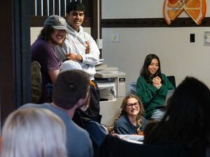 Anish Vasudevan (pictured, top middle) reminisces on crucial phone calls that encapsulate his journey at the D.O.