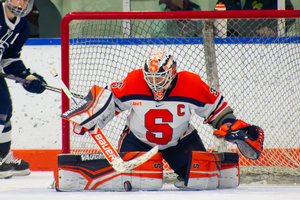 In her sixth year of college hockey, Allie Kelley set a new NCAA career saves record, despite losing to Penn State in overtime.