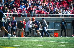 In place of the injured Jackson Birtwistle, sophomore midfielder Wyatt Hottle stepped up with two goals to help No. 11 SU crush Utah Saturday.